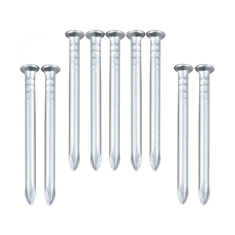 Prego Aço Temperado Com Cabeça 15x15 (1 1/4x13) Pacote com 100 unidades