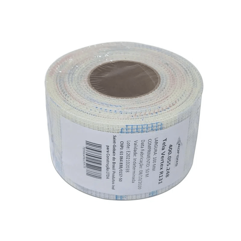 Fita Telada Vertex para placa Cimentícia 100 X 50000mm