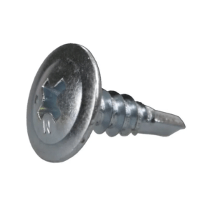 Parafuso 4,2 x 13MM Flangeado Cromado Ponta Broncante Pacote com 100 Unidades